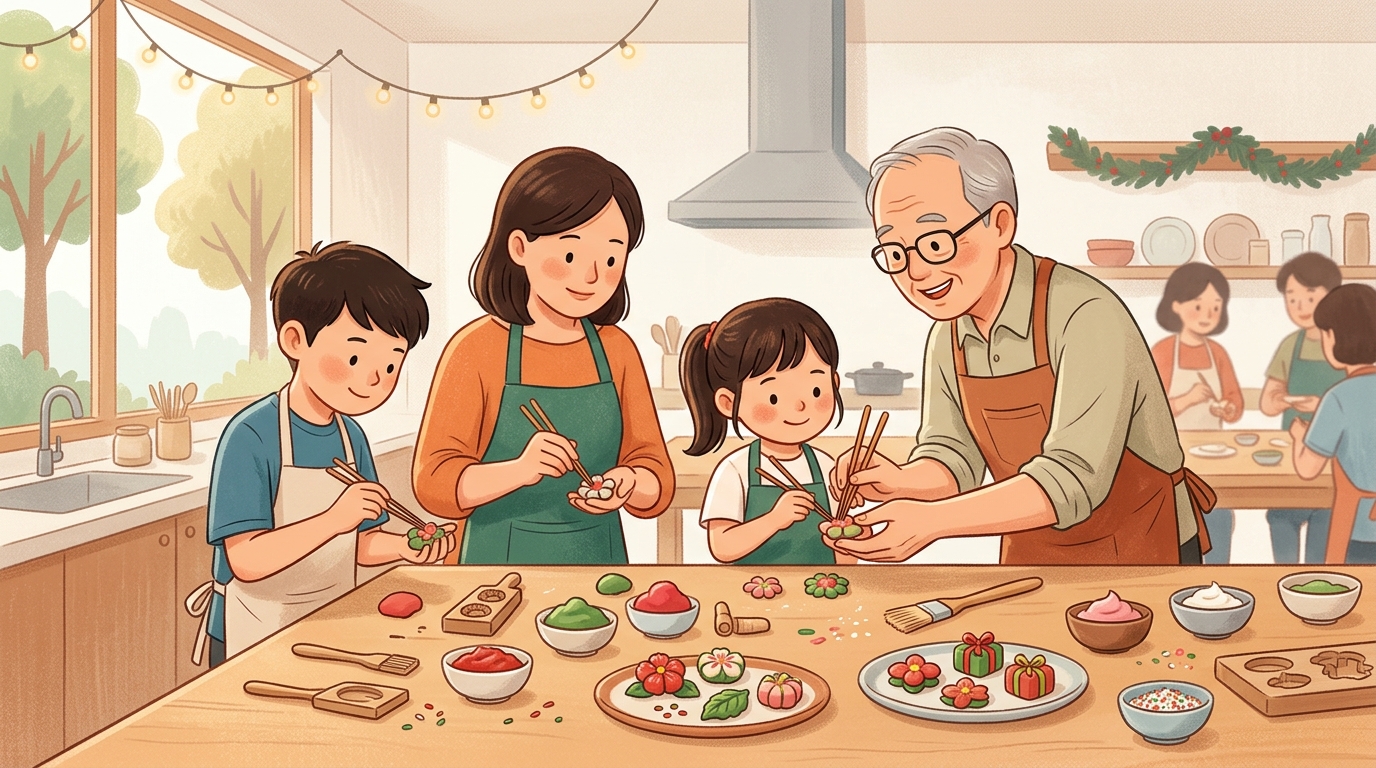 Family event at Toa Payoh West CC, Culinary Room Level 2.