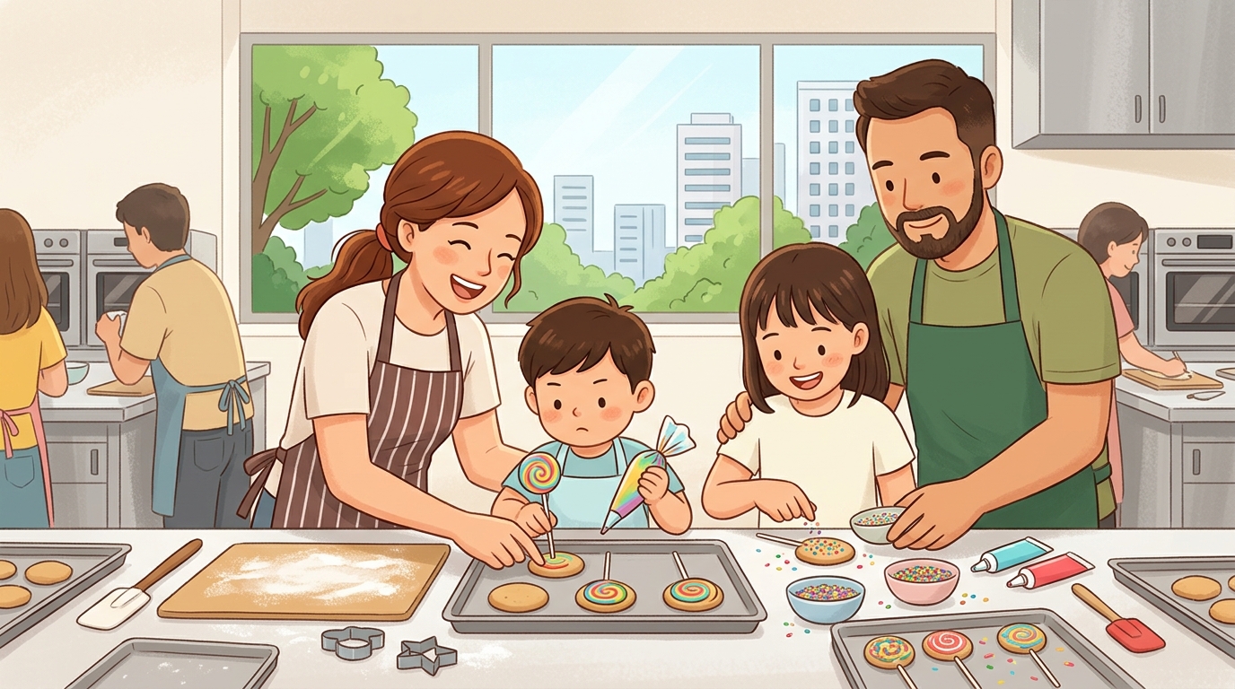 Family event at Kampong Chai Chee CC, Culinary Studio Level 1 at Heartbeat@Bedok.