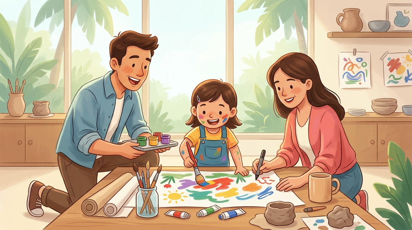 Family event at Anchorvale CC.