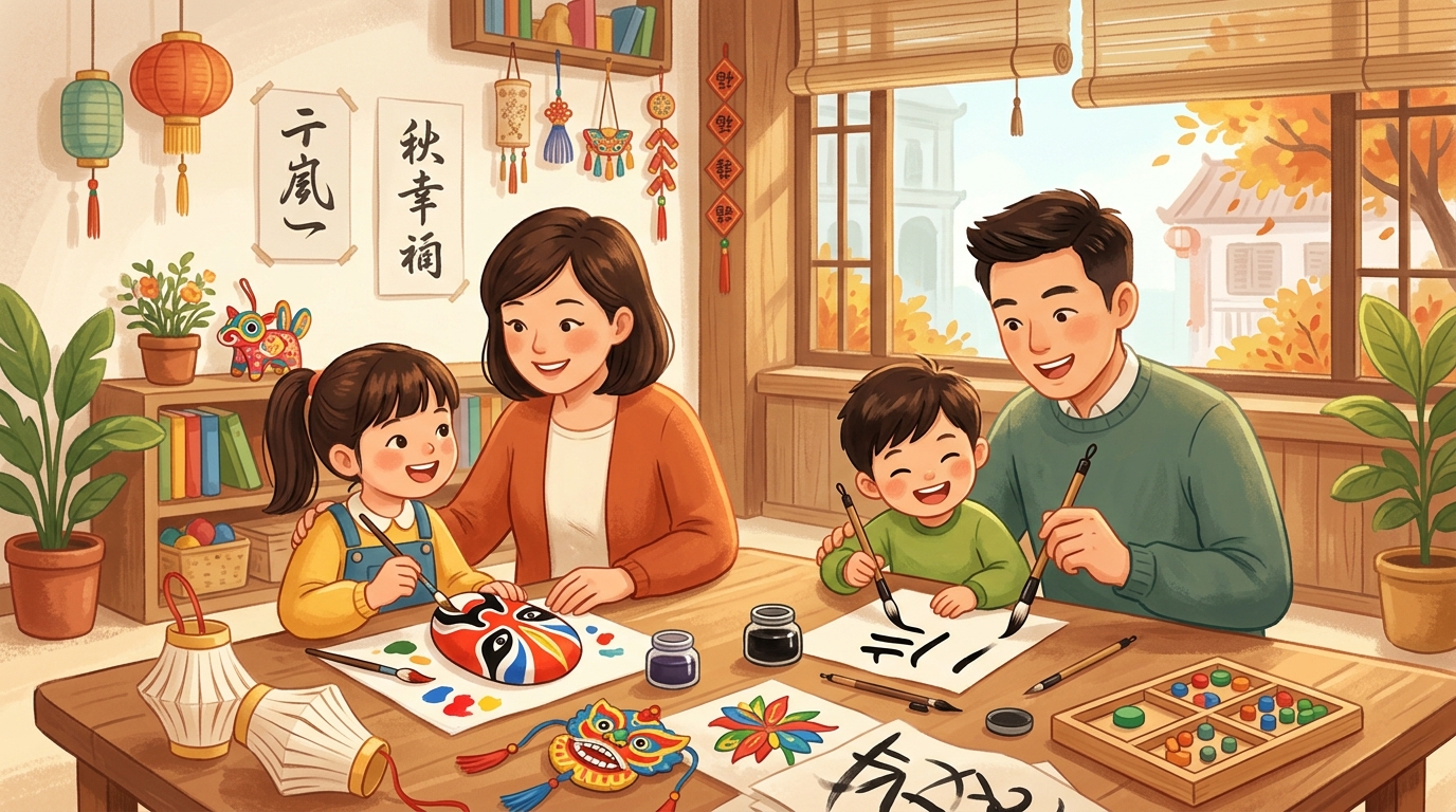 Family event at Haoxue Chinese.