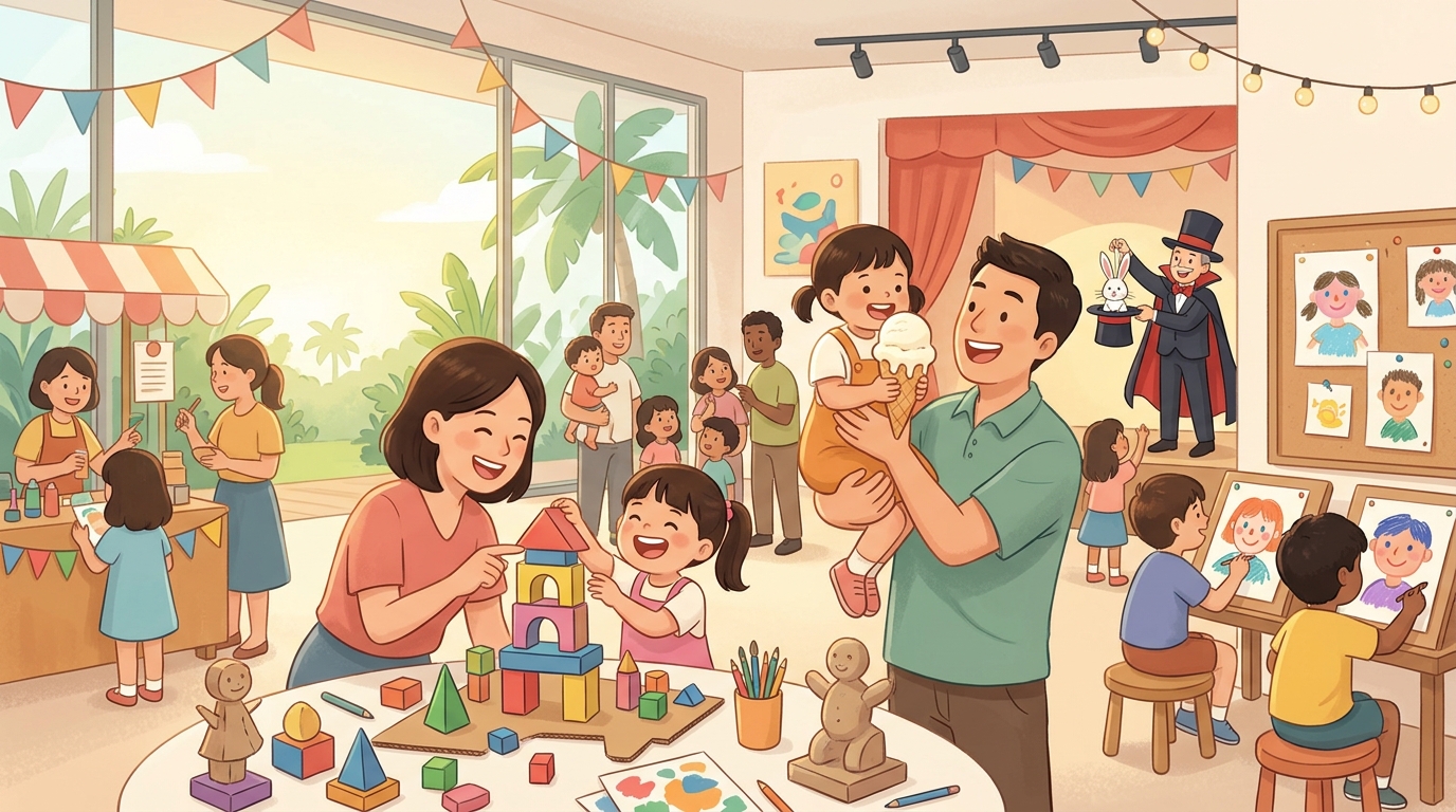 Family event at The Possible Space, KADA @ Maxwell.