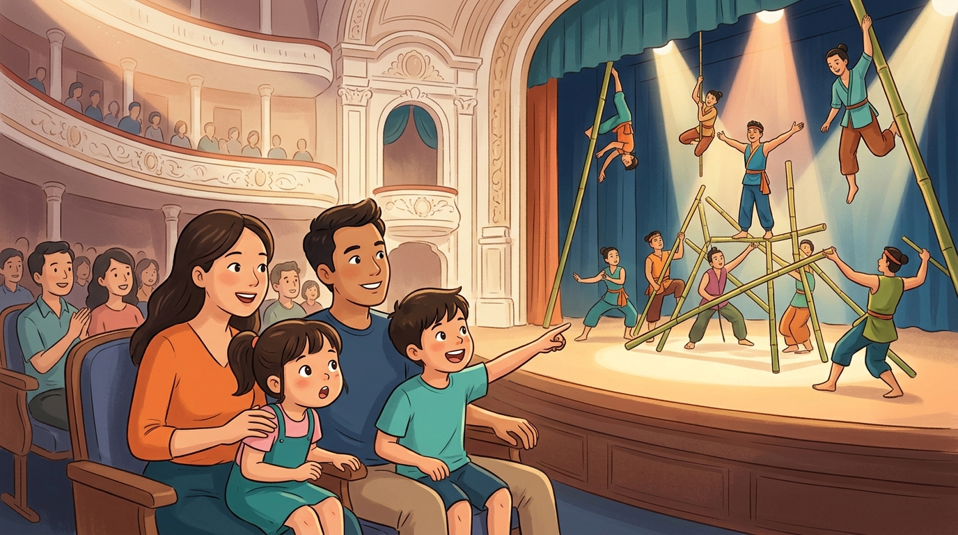 Family event at Saigon Opera House.
