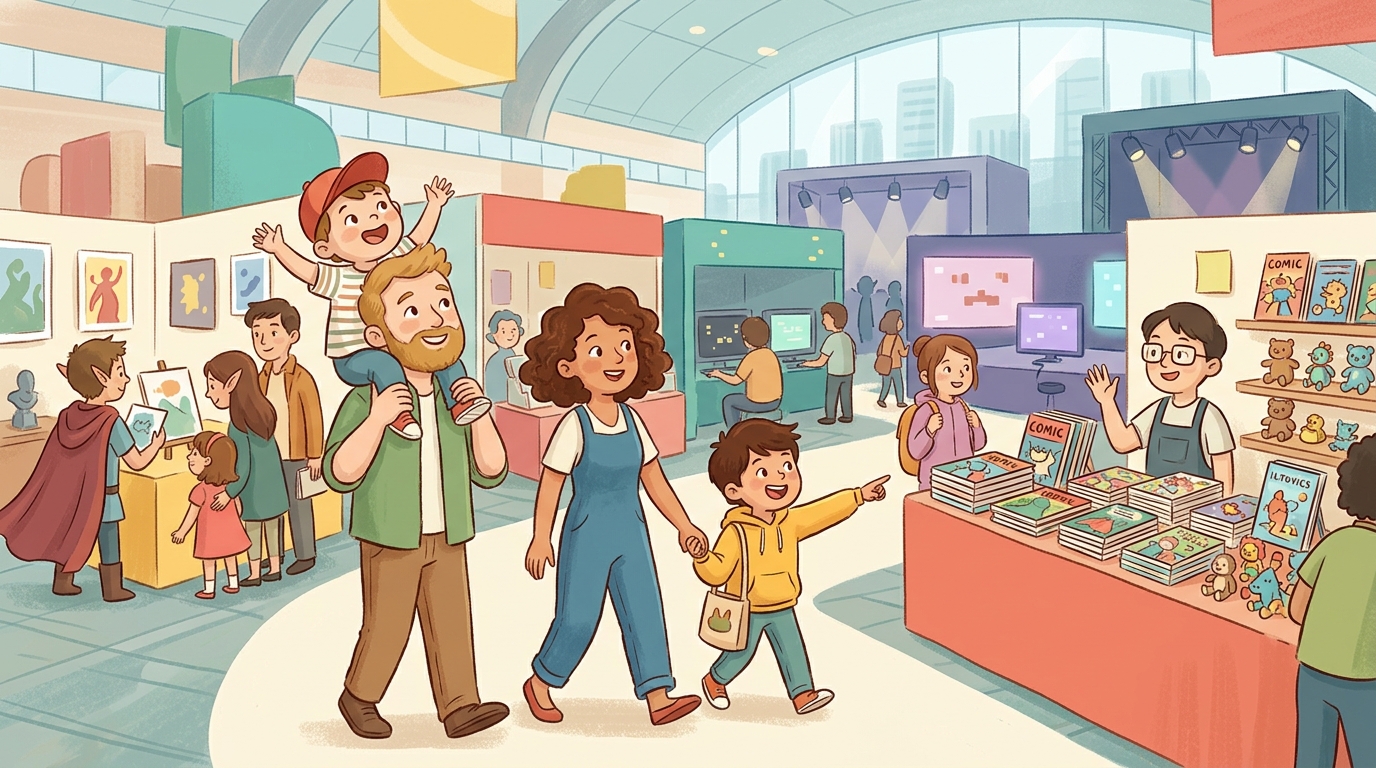 Family event at Marina Bay Sands Expo & Convention Centre, Level 1 and Basement 2.