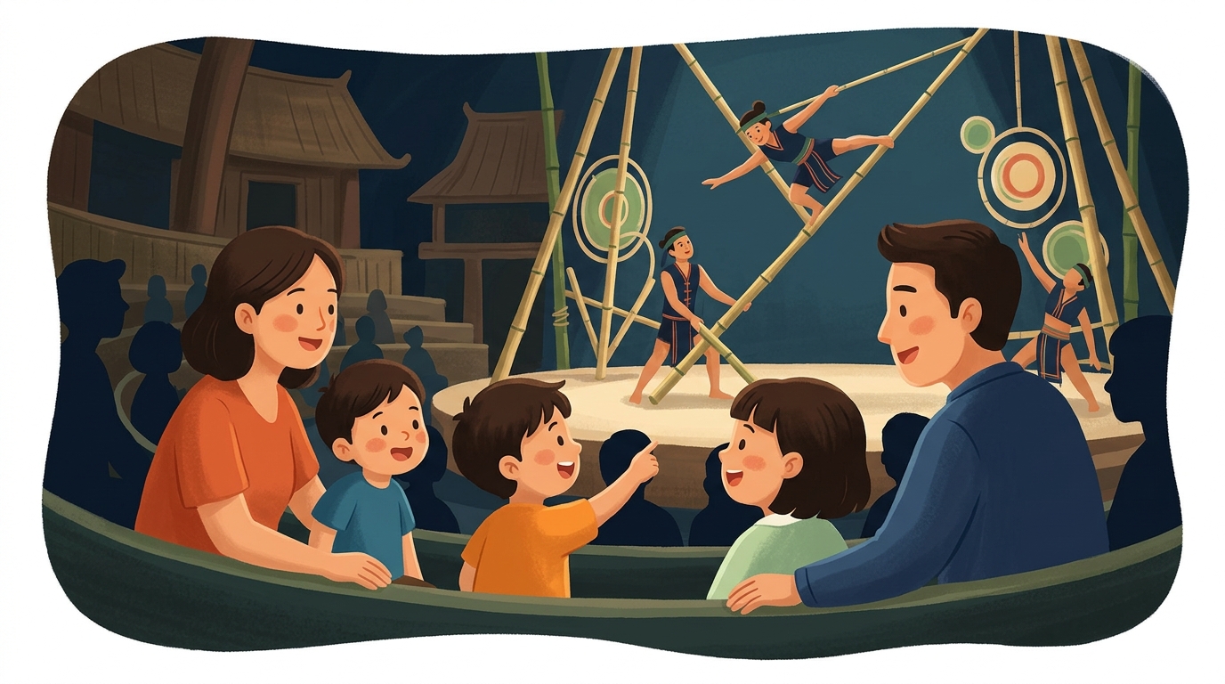 Family event at Hoi An Lune Center.