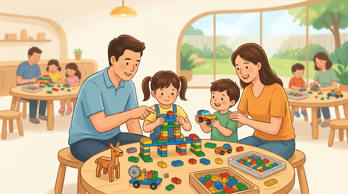 Family event at Bricks 4 Kidz - K Village.